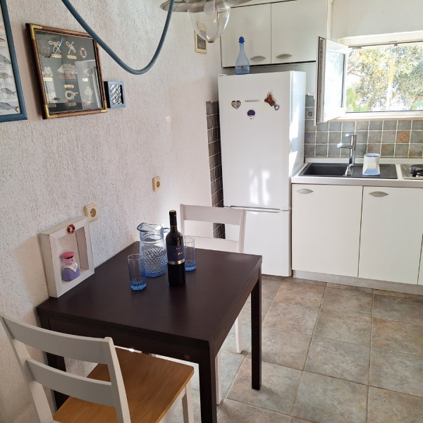 Kitchen, Seaside House Sonja, Seaside House Sonja - Robinson type accommodation on Hvar island in isolated bay Gdinj