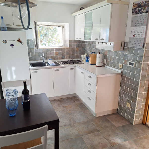 Kitchen, Seaside House Sonja, Seaside House Sonja - Robinson type accommodation on Hvar island in isolated bay Gdinj